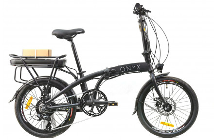 Электровелосипед Dorozhnik eONYX DD 2024 20" 11,5" алюм. 36B 12.5 500Вт черный (матовый)