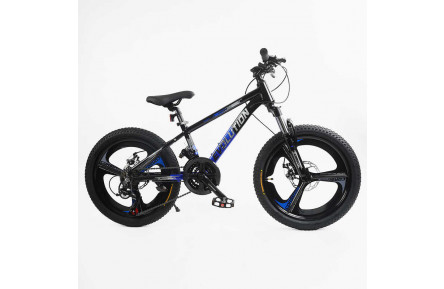 Велоcипед Corso Evolution 20" 11" черно-синий