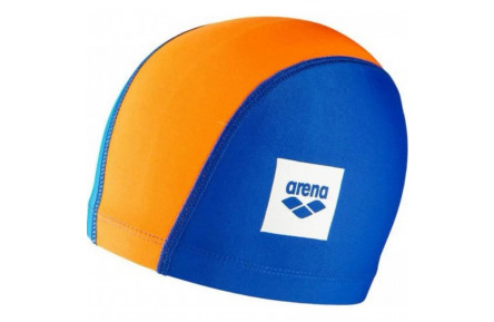 Шапка для плавания UNIX II JR Arena 002384-101 синий, оранжевый, голубой, OSFM