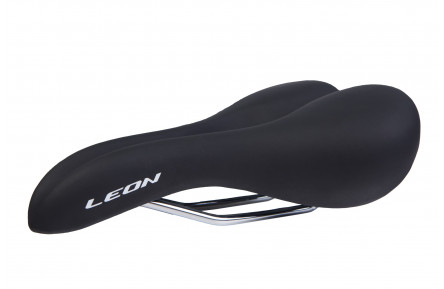 Седло с отворотом 275*172 K.San YBT-K080 с логотипом LEON черное (черный)