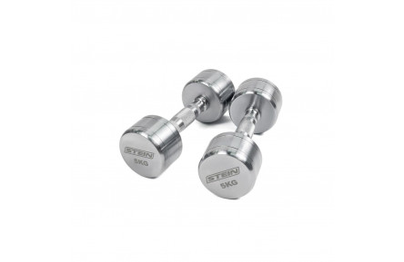 Гантель хромированная 5 кг. Stein. DB1038-5