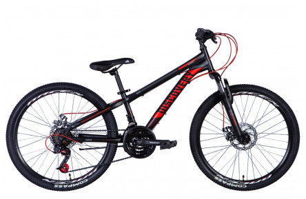 Велосипед ST 24" Discovery RIDER AM DD 2024 (чорний (м))