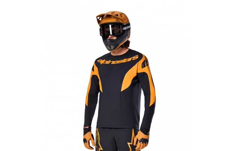 Джерси Alpinestars A-SUPRA RACE LS JERSEY BLACK, L