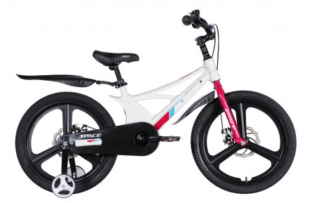 Велосипед MG 20" SPACE KID STAR DD рама-11" білий з рожевим 2026