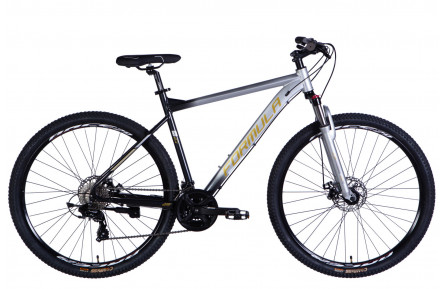 Велосипед Formula F-1 DD CS AL 29" 21" сріблясто-чорний 2025