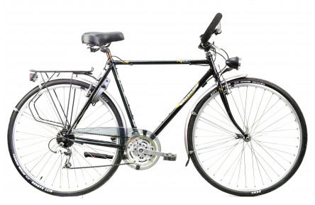 Гибридный велосипед Gazelle Medeo 28" M черный Б/В