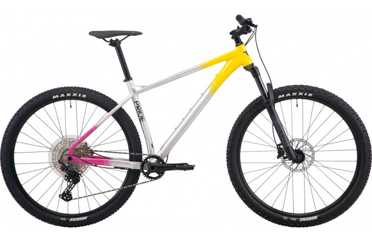 Велосипед 29" Pride REVENGE 9.2 XL 2024 жовтий