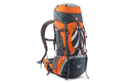 Рюкзак туристичний Naturehike NH70B070-B, 70 л + 5 л, помаранчевий