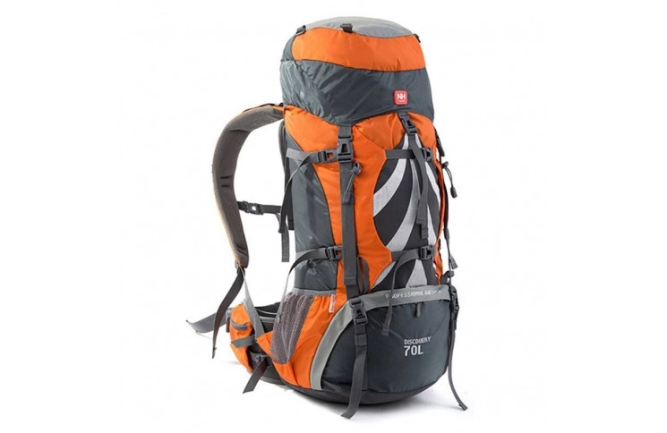 Рюкзак туристичний Naturehike NH70B070-B, 70 л + 5 л, помаранчевий