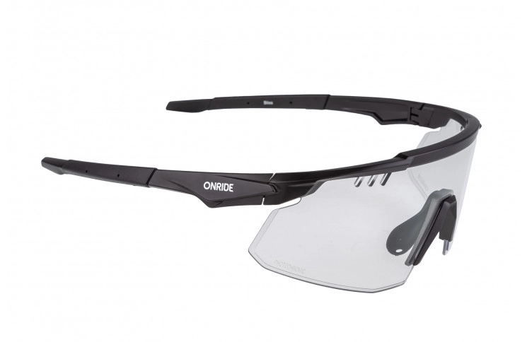 Очки Onride Bliss матово-черные с линзами Photochromic clear to grey (84-25%)