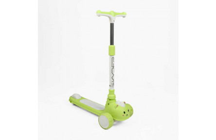 Самокат триколісний "Skyper" SC-54107 (8) колеса PU 125х40мм зі світлом, ОЗВУЧУВАННЯ, підсвічування платформи, кермо складне, в пакеті