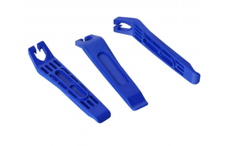 Лопатка бортувальна для покришок набір 3 шт. пластик. синій KL-9720С