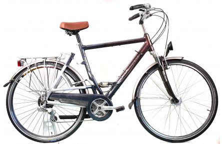 Гібридний велосипед Koga Miyata Alliance 28" L сіро-червоний Б/В