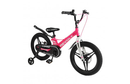 Велосипед 18" 2-х колесный Corso REVOLT MG-18736 розовый