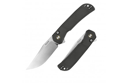 Ніж складаний туристичний Ruike P192-AK, (9.1 см) 14C28N / алюмінієвий сплав 6063, сірий