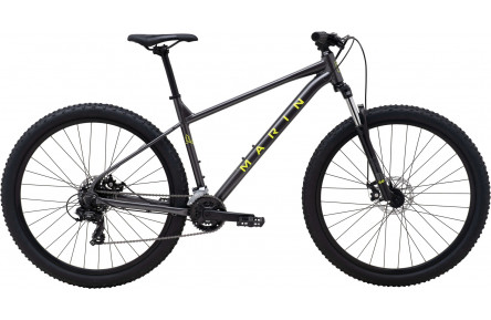 Велосипед 29" Marin BOLINAS RIDGE 1 рама - XL Charcoal Yellow B6