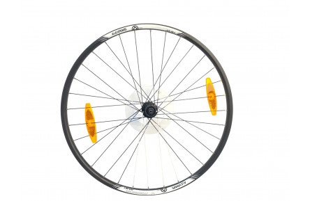 Колесо заднее 26, под кассету, дисковый тормоз, обод ALEXRIMS JULIET, втулка Shimano FH-M435