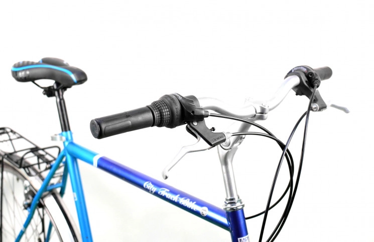 Гибридный велосипед MPS City Track Bike 28" L голубовато-синий Б/У