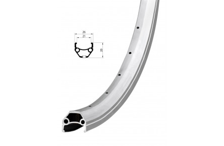 Обід Remerx HIT 21 RX 4521, 29'', 622x21, 32 отв., AV, срібл. анод., V-Br, CNC