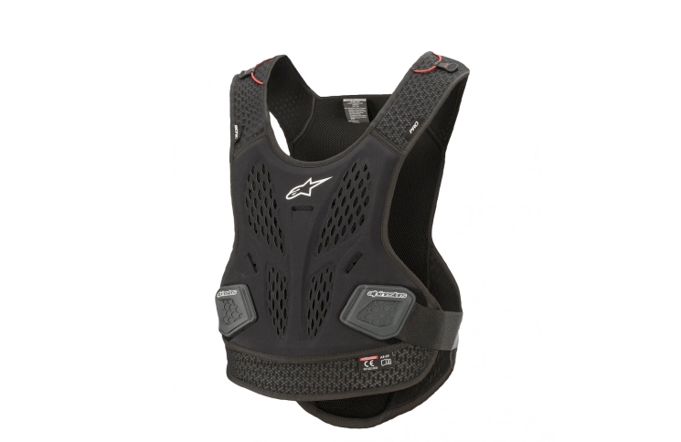 Защита тела Alpinestars BIONIC ACTION CHEST PROTECTOR BLACK RED, XL/2XL