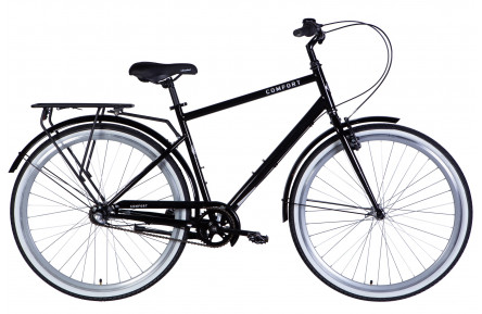 Велосипед Dorozhnik COMFORT MALE PH ST 28" 20" чорний 2025