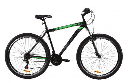 Велосипед Discovery Trek Vbr 2021 29" 19" чорно-зелений