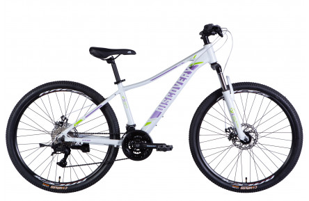 Велосипед AL 26" Discovery MYSTIQUE DD CS рама-15" біло-фіолетовий 2025