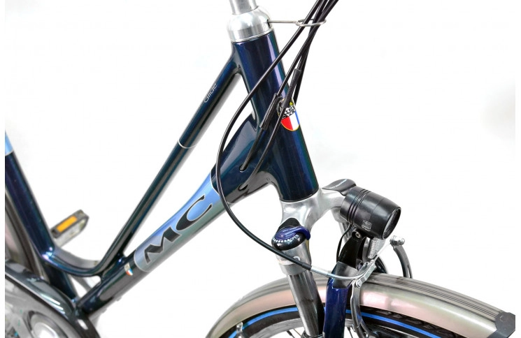 Гибридный велосипед Multicycle Glide 28" L синий Б/У