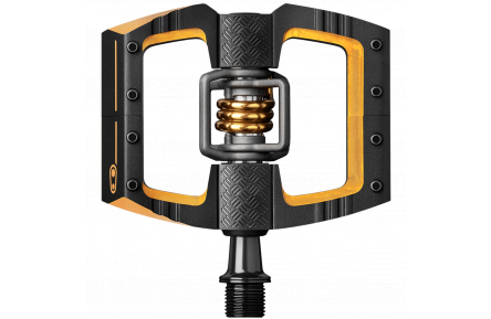 Педали Crankbrothers MALLET DH 11, Black / Gold