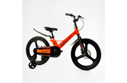 Велосипед 20" дюймів 2-х колісний Corso «REVOLT» MG-20290 (1) МАГНІЄВА РАМА, ЛИТІ ДИСКИ, ДИСКОВІ ГАЛЬМА, зібраний на 75. ДОП КОЛЕСА