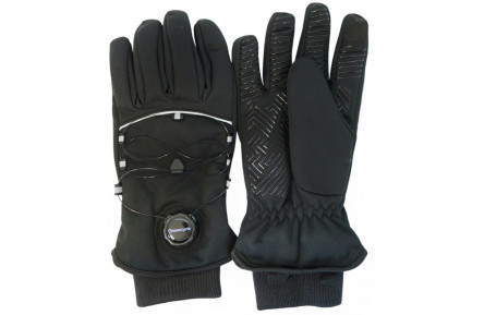 Перчатки Green Cycle Blizz с закрытыми пальцами L черные
