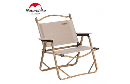Крісло складане Naturehike MW02 NH19Y002-D, 600D Oxford / алюміній, р-р S, бежевий