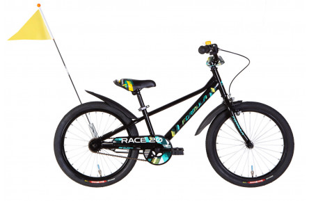Велосипед ST 20" Formula Kid RACE BH рама-10" чорний з жовтим 2026