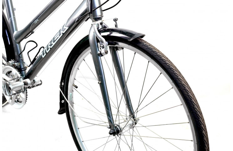 Гибридный велосипед TREK 7.2 FX  28" M серый Б/У