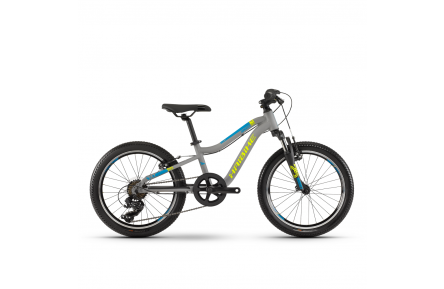 Велосипед Haibike SEET Greedy 20", рама 26 см, сіро-салатово-блакитний, 2020