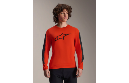 Джерсі Alpinestars A-DURA ASTAR LS JERSEY SPICY ORNGE, M