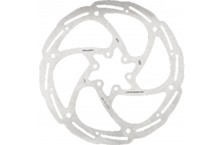 Ротор JAGWIRE DCR100 Basics BR1 Disc Brake Rotor - 6-bolt - 180mm