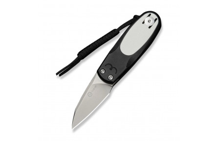 Ніж складаний кишеньковий Civivi Purr, (4.65 см) Nitro-V / G10 чорний/білий
