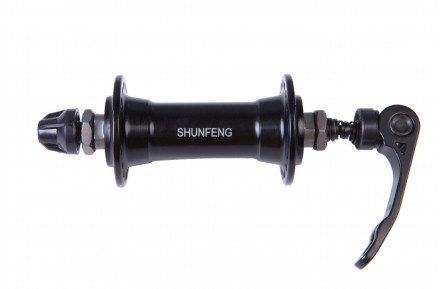 Передня втулка AL 36H Vbr SHUNFENG SF-A213F чорн. з QR на пром. підшипні.