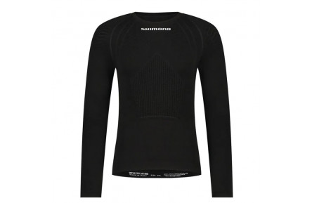 Термобілизна-базовий шар Shimano VERTEX long sleeves, чорна, розм. XXL