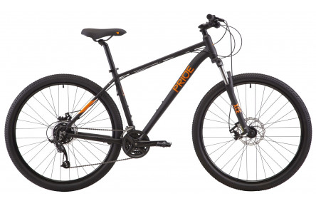 Велосипед 29" Pride MARVEL 9.2 рама - XL 2023 чорний (задній та передній перемикачі та монетка - MICROSHIFT)
