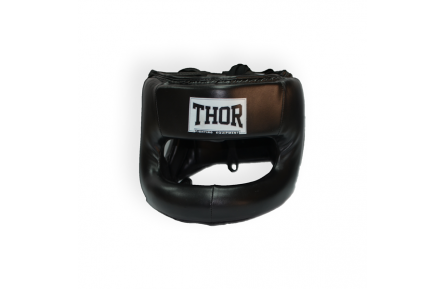 Шлем для бокса THOR NOSE PROTECTION 707 XL/PU/черный