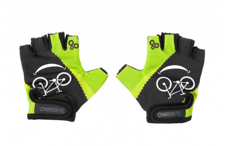 Рукавички дитячі ONRIDE Gem Велопосмішка зелена 7-8