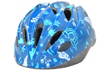 Шолом дитячий Green Cycle BUDDY розмір 48-52см синій