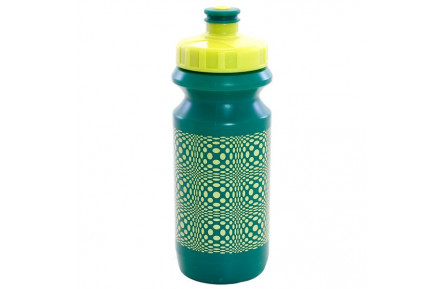 Фляга 0,6 Green Cycle DOT з великим соском, green nipple/ yellow cap/ green bottle