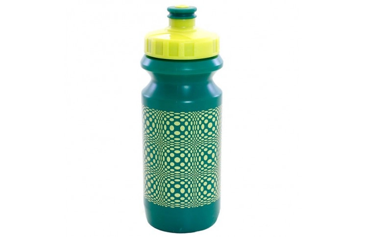 Фляга 0,6 Green Cycle DOT з великим соском, green nipple/ yellow cap/ green bottle