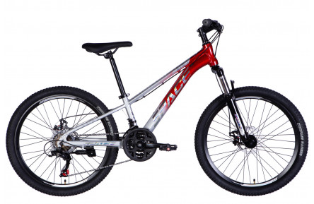 Велосипед AL 24" SPACE PHAETON DD FR рама-11" сріблясто-червоний 2026