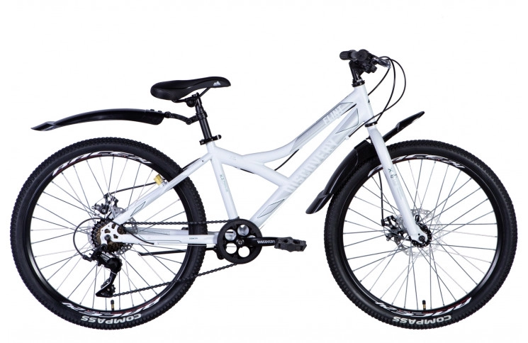 Велосипед ST 24" Discovery FLINT DD 2024 (білий (м)) 