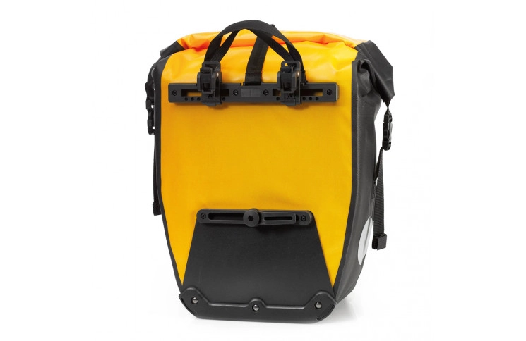 Комплект водонепроникних сумок XLC (2 шт), 21x18x46см, жовтий