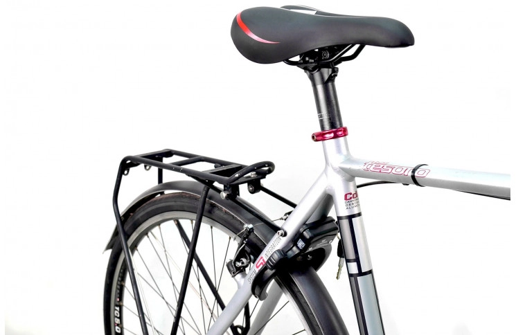 Гібридний велосипед Cannondale Cessoro man silver 28" XL cріблястий Б/В